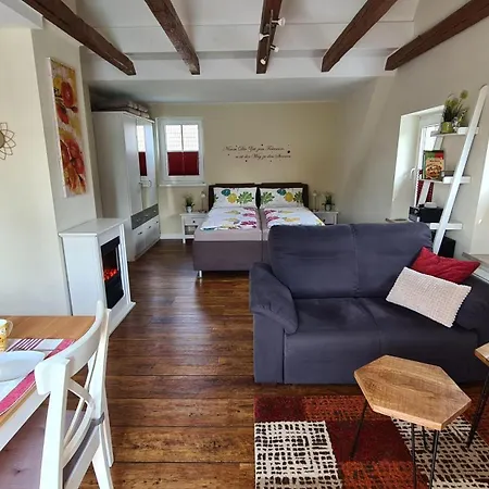 Апартаменты Ferienhaus-sonnenrose-loffhagen-studio-mit-balkon-und-gartenblick Тиммендорфер-Штранд